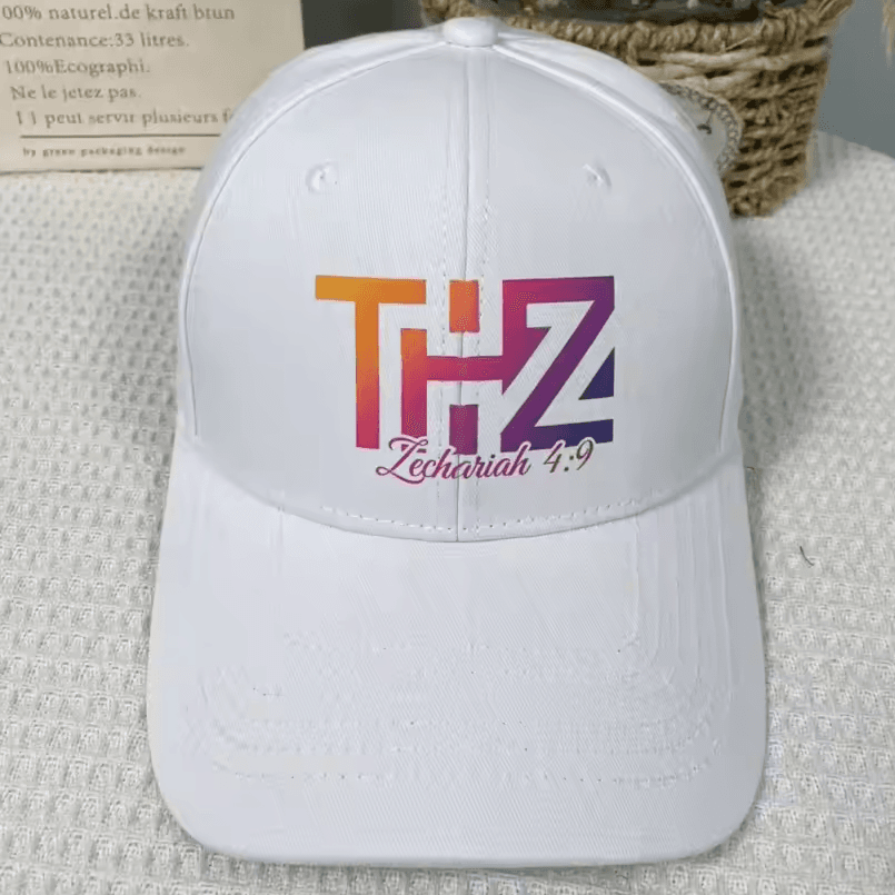 THZ Zechariah 4:9 Printed Gradient Cap